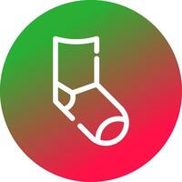 Sock Creative Icon Design vector