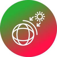 ozone Layers Creative Icon Design vector