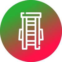 Ladder Creative Icon Design vector