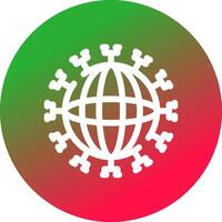 Global Network Creative Icon Design vector