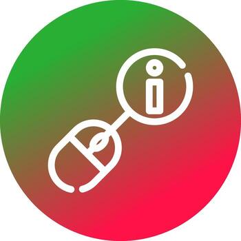 Per Click Creative Icon Design vector