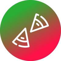 Pizza Creative Icon Design vector