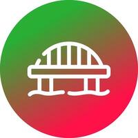 Bridge Creative Icon Design vector