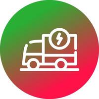 camioneta Servicio creativo icono diseño vector