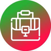 Briefcase Creative Icon Design vector