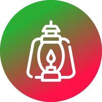 Lantern Creative Icon Design vector