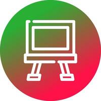 Canvas Creative Icon Design vector
