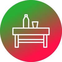 Table Creative Icon Design vector