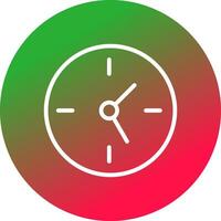 Clock Creative Icon Design vector