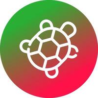 diseño de icono creativo de tortuga vector