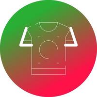 Tshirt Creative Icon Design vector