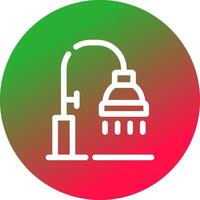 Shower Creative Icon Design vector