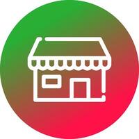 Bar Shop Creative Icon Design vector