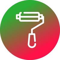 Paint Roller Creative Icon Design vector