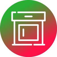 Cabinet Creative Icon Design vector