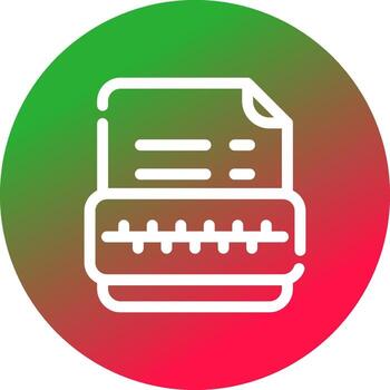 Código Postal archivo creativo icono diseño vector