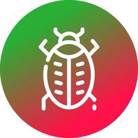 Bug Creative Icon Design vector
