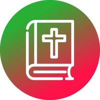 Bible Creative Icon Design vector