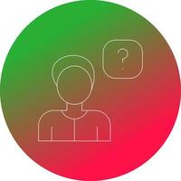 Body Language Creative Icon Design vector