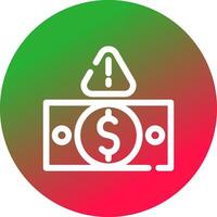 diseño de icono creativo de dinero vector