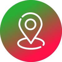 Location Creative Icon Design vector