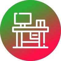 Desk Creative Icon Design vector