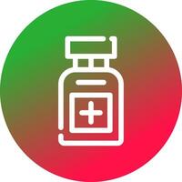 diseño de icono creativo de medicamentos vector