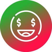 Greedy Creative Icon Design vector