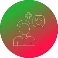 Positive Emotion Creative Icon Design vector