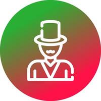 Magician Creative Icon Design vector