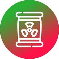 Nuclear Creative Icon Design vector