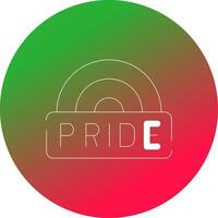 Pride Creative Icon Design vector