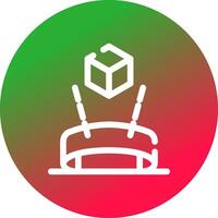 Head Up Display Creative Icon Design vector