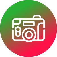 Disposable Camera Creative Icon Design vector