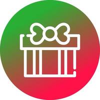 Giftbox Creative Icon Design vector