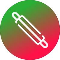 Rolling Pin Creative Icon Design vector