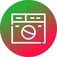 Laundry Creative Icon Design vector