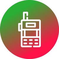 Transceiver Creative Icon Design vector