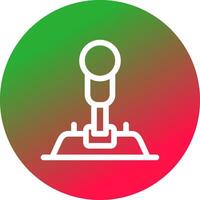 diseño de icono creativo de joystick vector