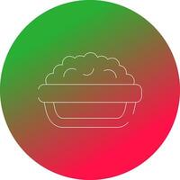 Mac N Cheese Creative Icon Design vector
