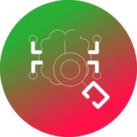 Retrieval Creative Icon Design vector