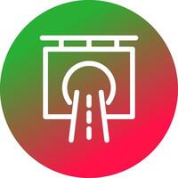 diseño de icono creativo de túnel vector