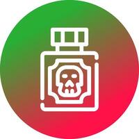 Poison Creative Icon Design vector