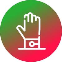 Glove Creative Icon Design vector