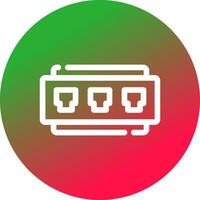 Hub Creative Icon Design vector