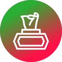 Wet Wipes Creative Icon Design vector