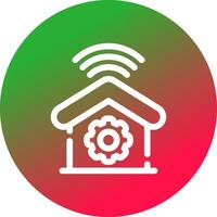 Home Automation Creative Icon Design vector