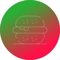 Burger Creative Icon Design vector