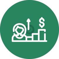 Income Creative Icon Design vector