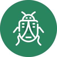 Bug Creative Icon Design vector